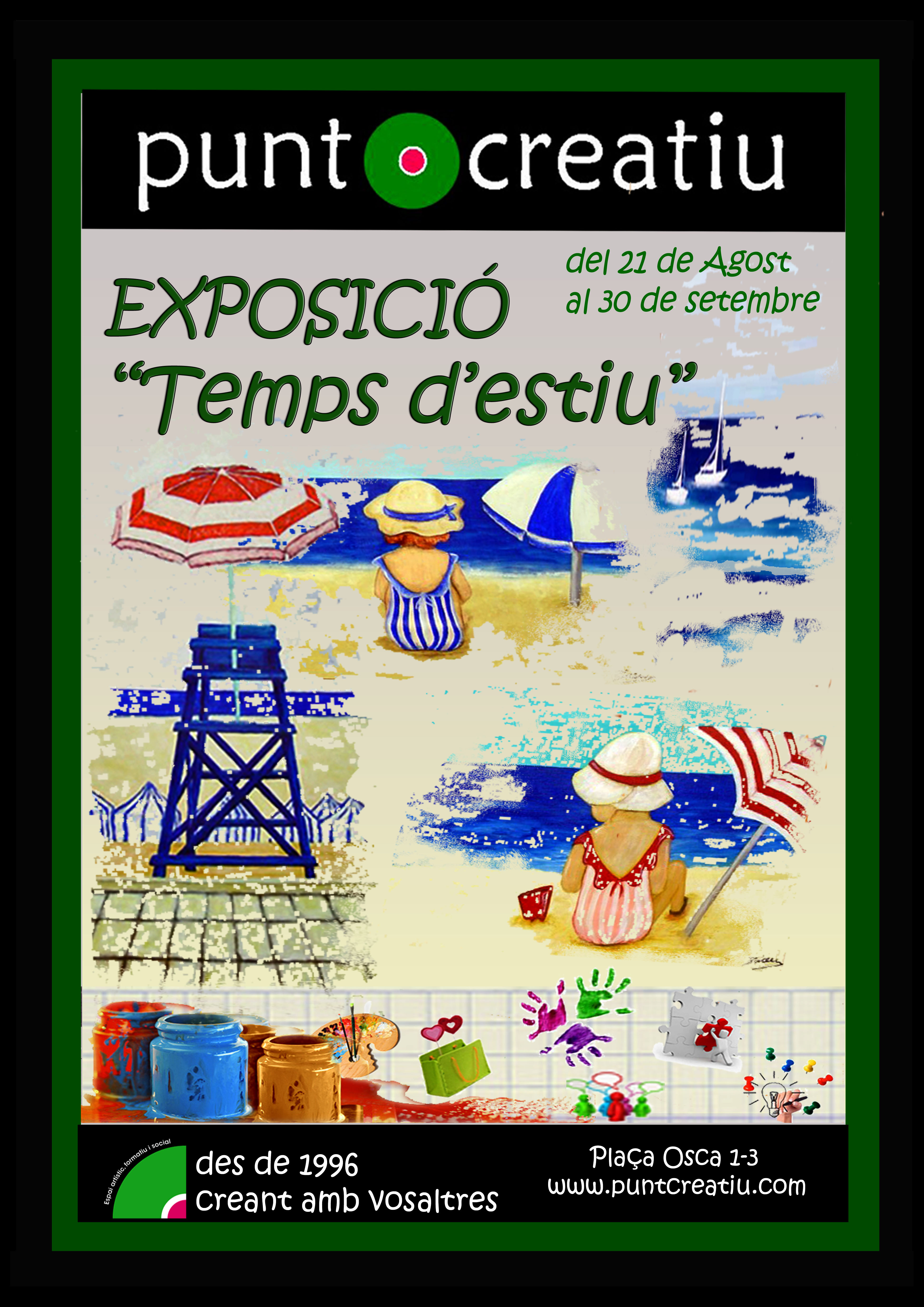 EXPOSICIO ACRILICS TIEMPO DE VERANO