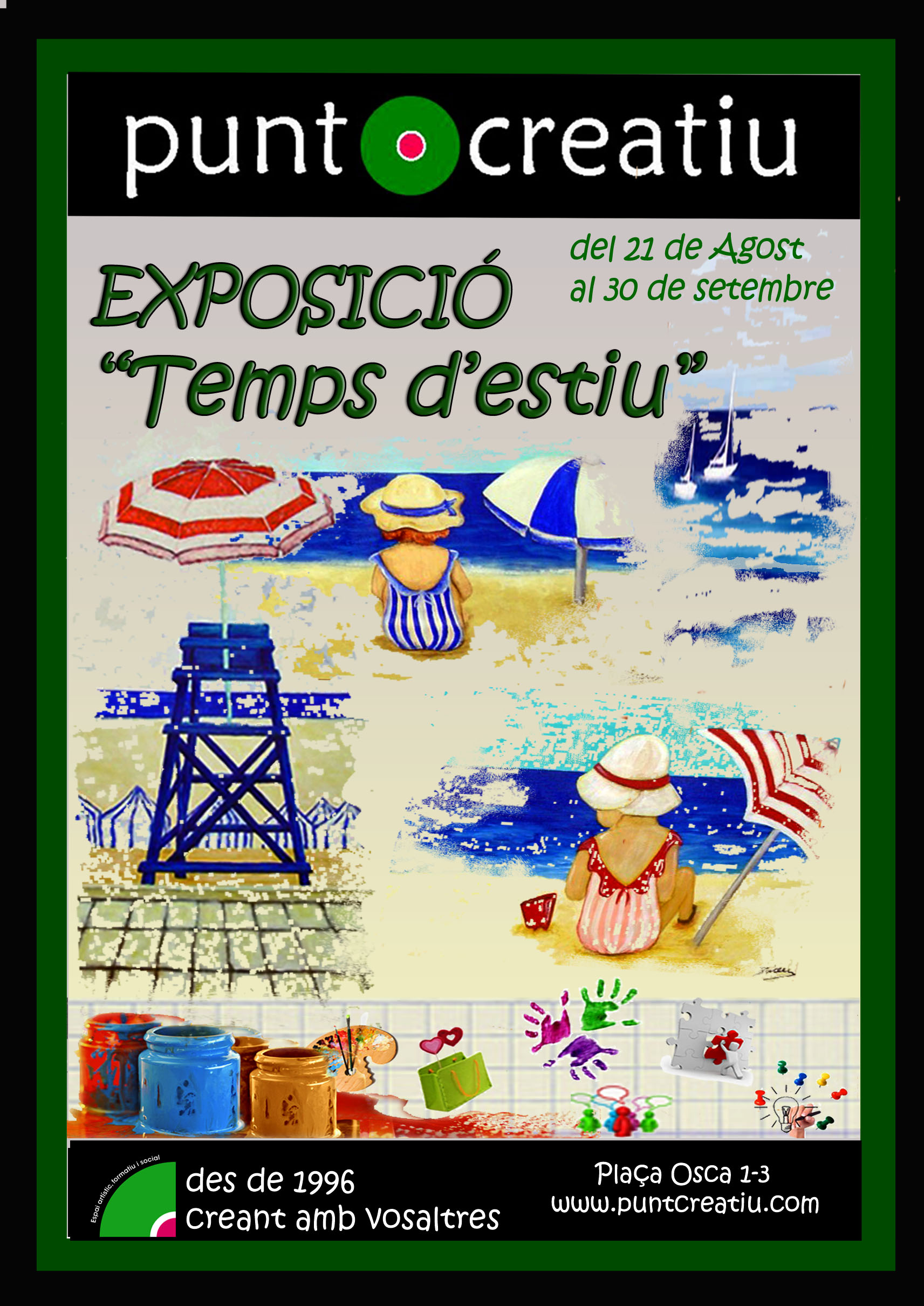 EXPOSICION ACRILICOS TIEMPO DE VERANO